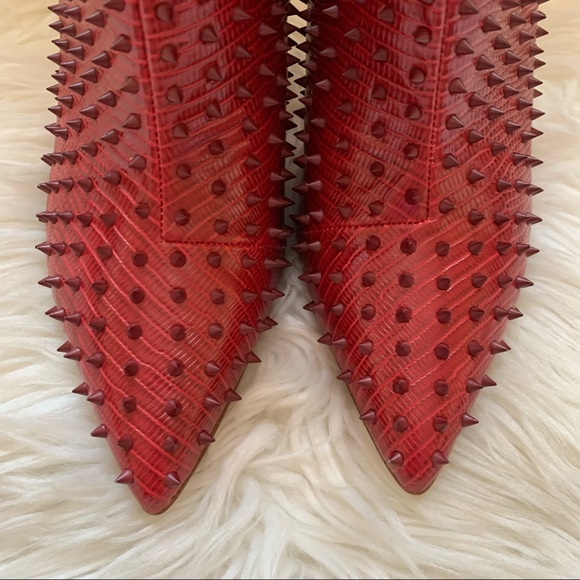 New! STEVE MADDEN Via-S Spike Ankle Zipper Booties - Picture 11 of 14